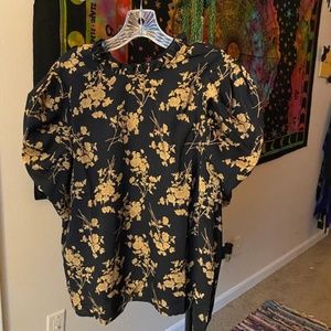 Floral Print Dress Shirt